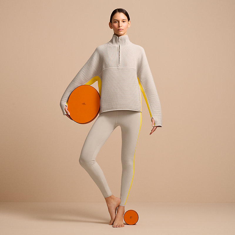 Yoga pullover - Grey | Hermès USA